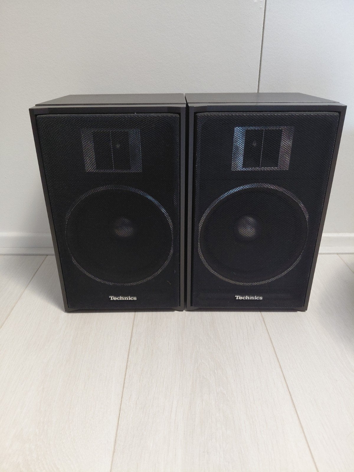 Technics SB-F33 2-weg speakersysteem - Vintage geluid, Gebruikt, Minder dan 60 watt, Boekenplank luidspreker, Ophalen