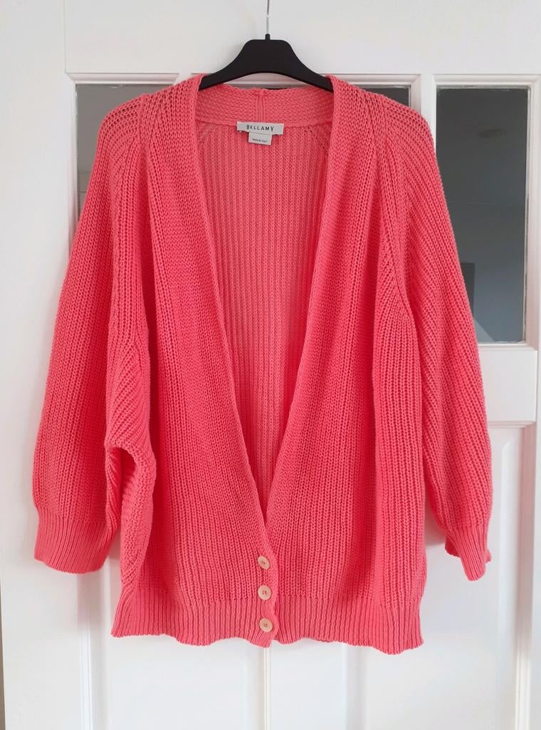 Bellamy Gallery roze vest van biologisch katoen maat XL, Bellamy Gallery, Maat 46/48 (XL) of groter, Ophalen of Verzenden, Zo goed als nieuw