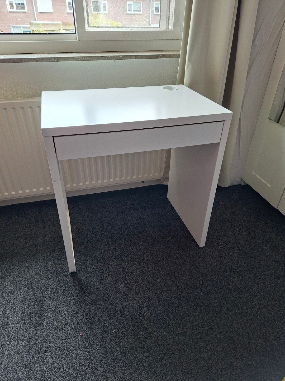Bureau Micke Ikea, Ophalen, 50 cm, Wit, 73 cm