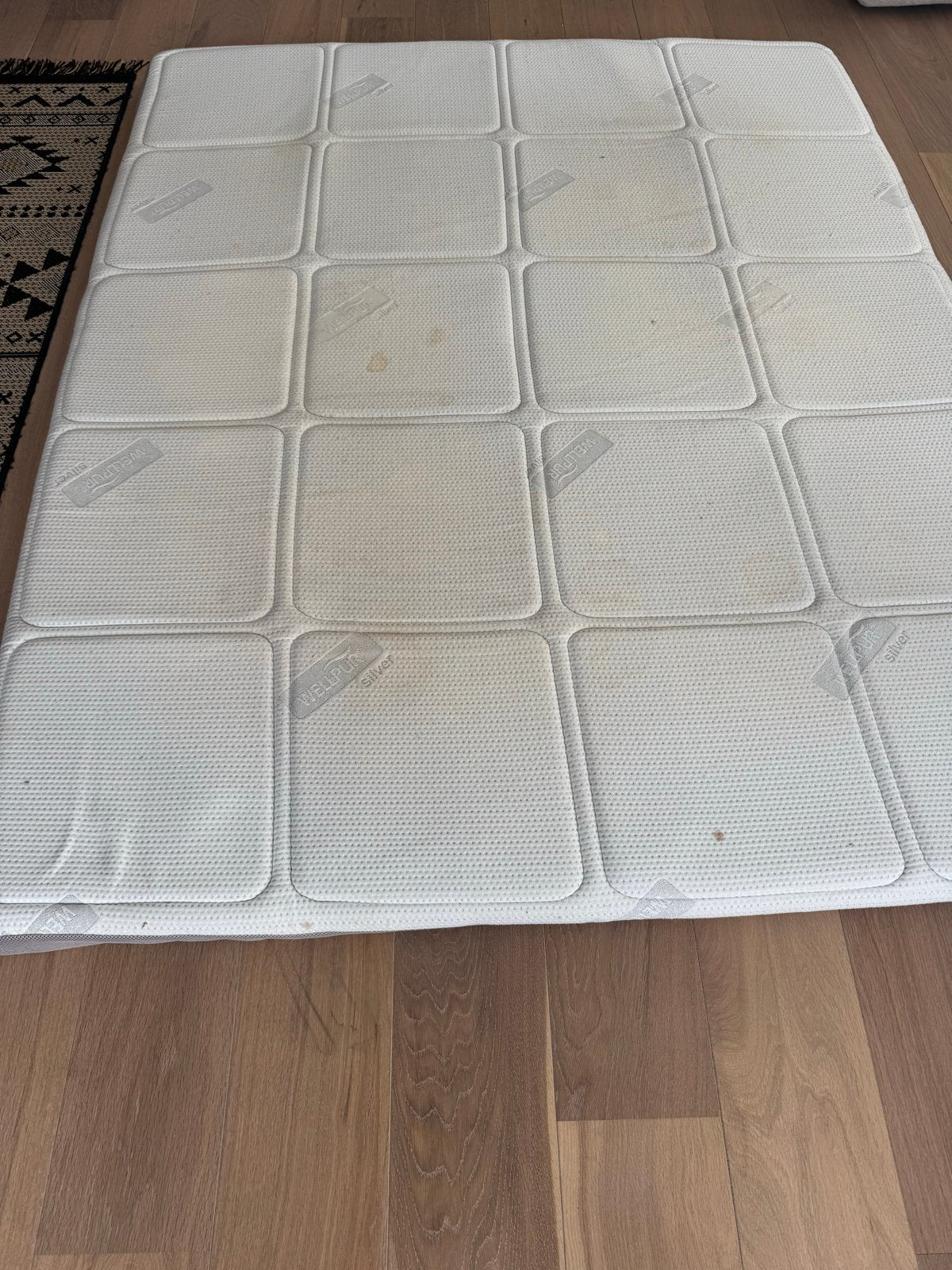 Gebruikt topper matras, Wellpur Silver, 160x205 cm, Gebruikt, Tweepersoons, Ophalen of Verzenden, Matras