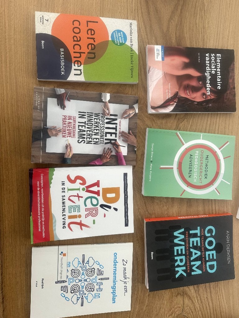 Boeken HBO-opleiding Pedagogisch Management Kind en Educatie, Gelezen, Overige vakken, Diverse auteurs, Ophalen of Verzenden