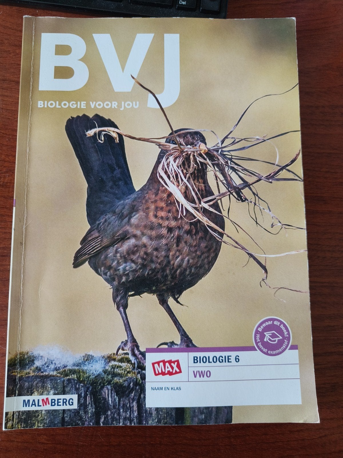 Biologie voor Jou VWO 6 Malmberg - Onbeschreven, Boeken, Ophalen of Verzenden, Zo goed als nieuw, VWO, Biologie