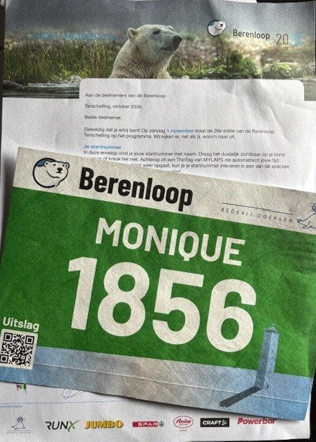 Berenloop 1/11 1/2 marathon met korting, Overige merken, Overige typen, Nieuw, Ophalen of Verzenden