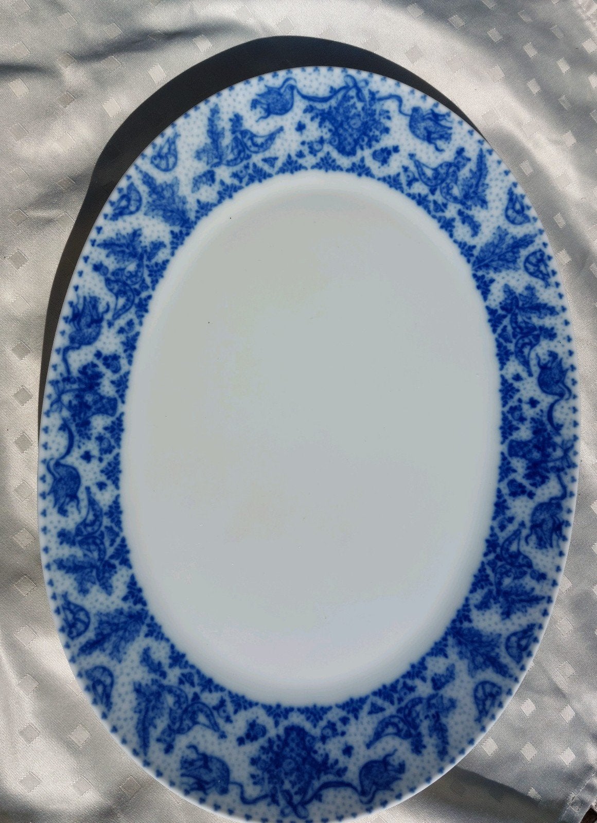 Vintage jaren 60 serveerschaal Rosenthal  Idyll Blau e, Ophalen of Verzenden