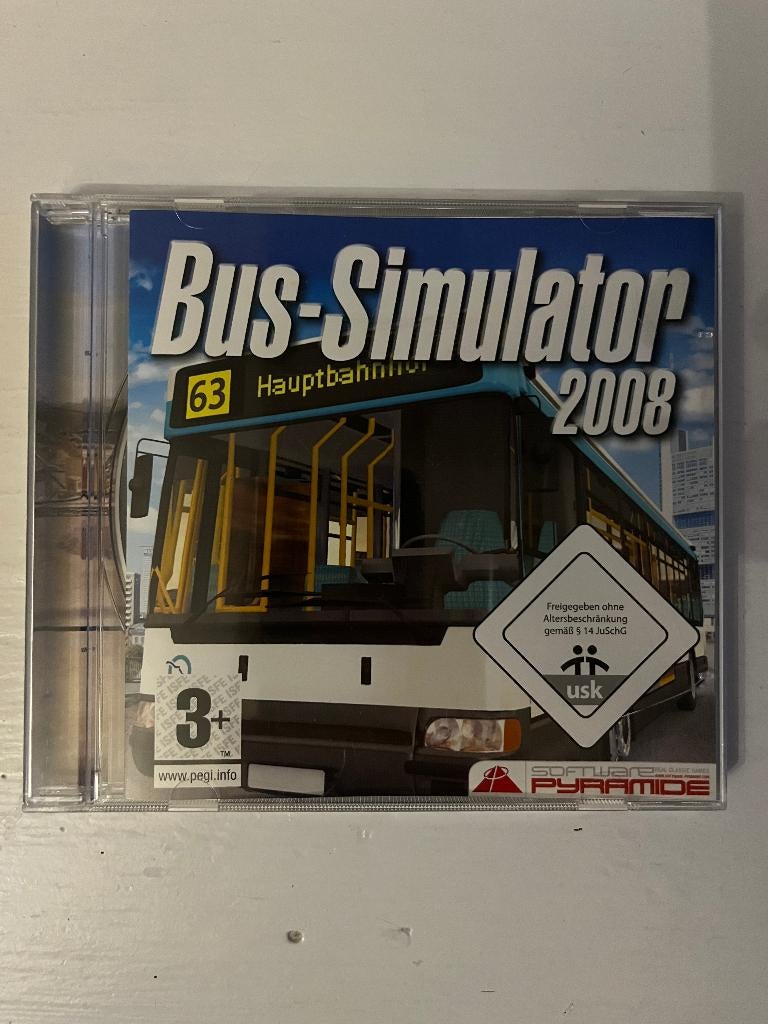Bus Simulator PC, 1 speler, Ophalen of Verzenden, Zo goed als nieuw, Vanaf 3 jaar
