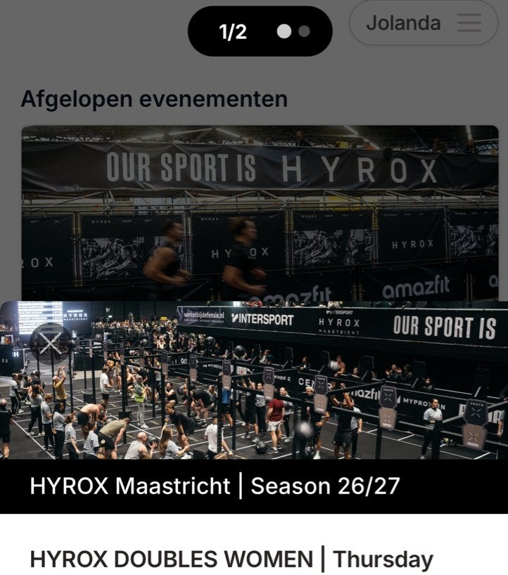 Hyrox Maastricht 2026, Twee personen, September