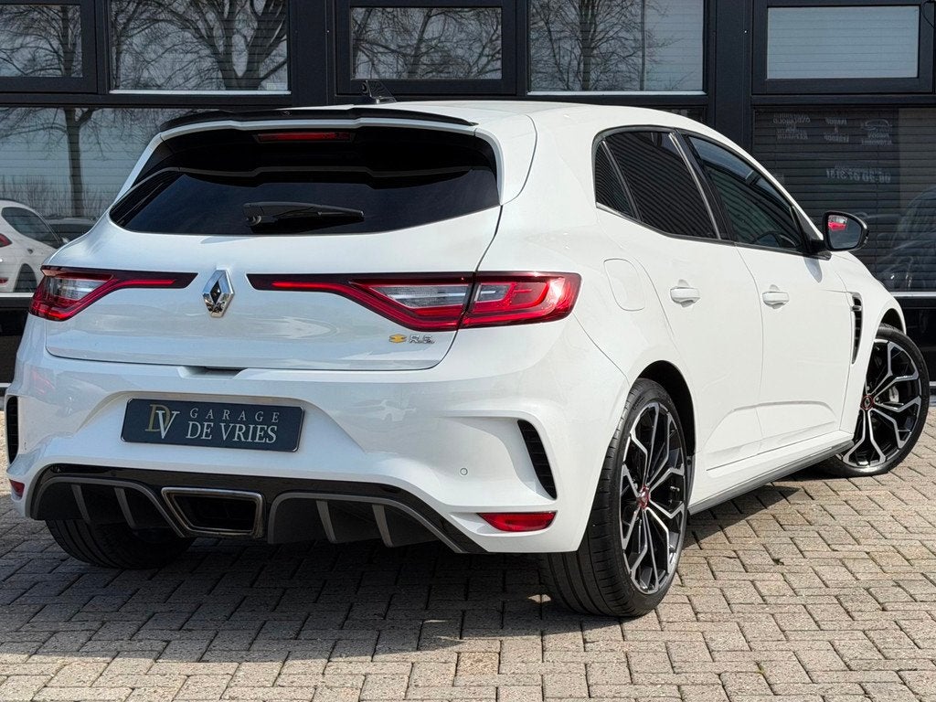 Renault Mégane 1.8 TCe RS 310pk Downpipe Bose Parelmoer Ful, Auto's, Renault, Euro 6, 4 cilinders, 1435 kg, Wit