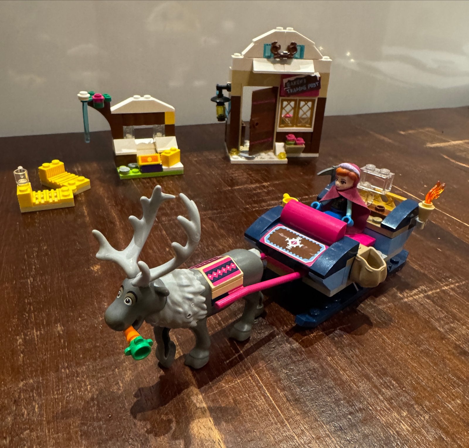 LEGO 41066 Disney Princess Frozen Anna's Slee Avontuur, Ophalen of Verzenden, Zo goed als nieuw