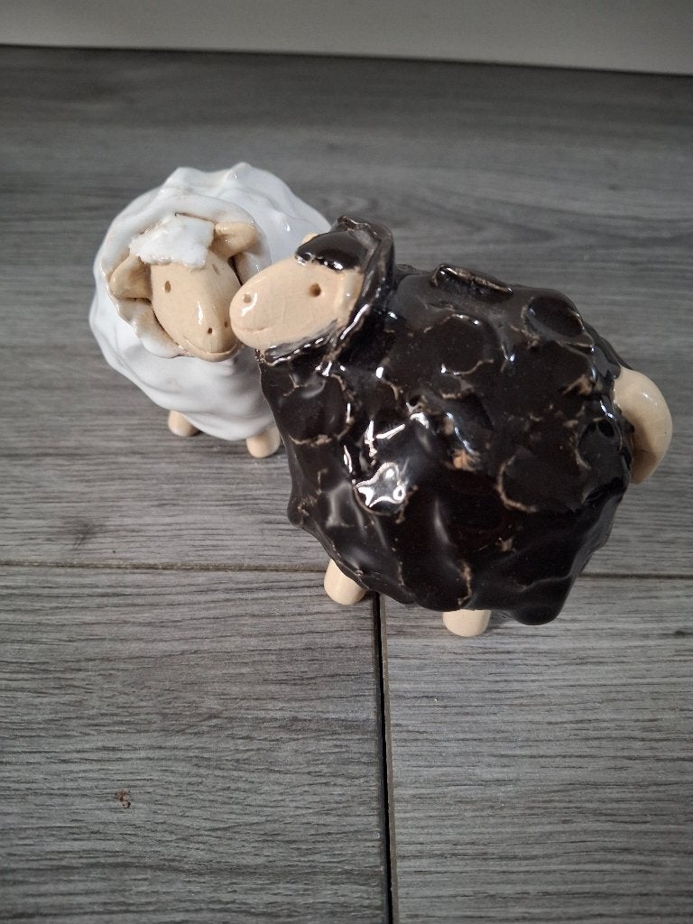 Zwart wit schaap, Ophalen, Zo goed als nieuw, Dier