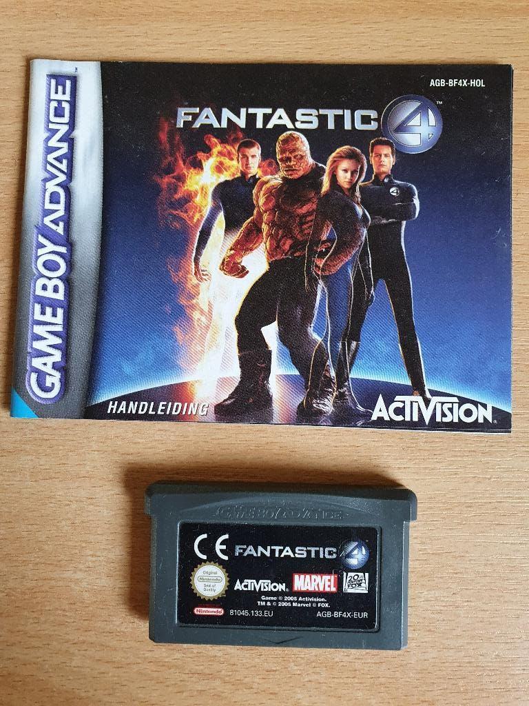 Fantastic Four - GBA, Avontuur en Actie, 1 speler, Ophalen of Verzenden, Zo goed als nieuw