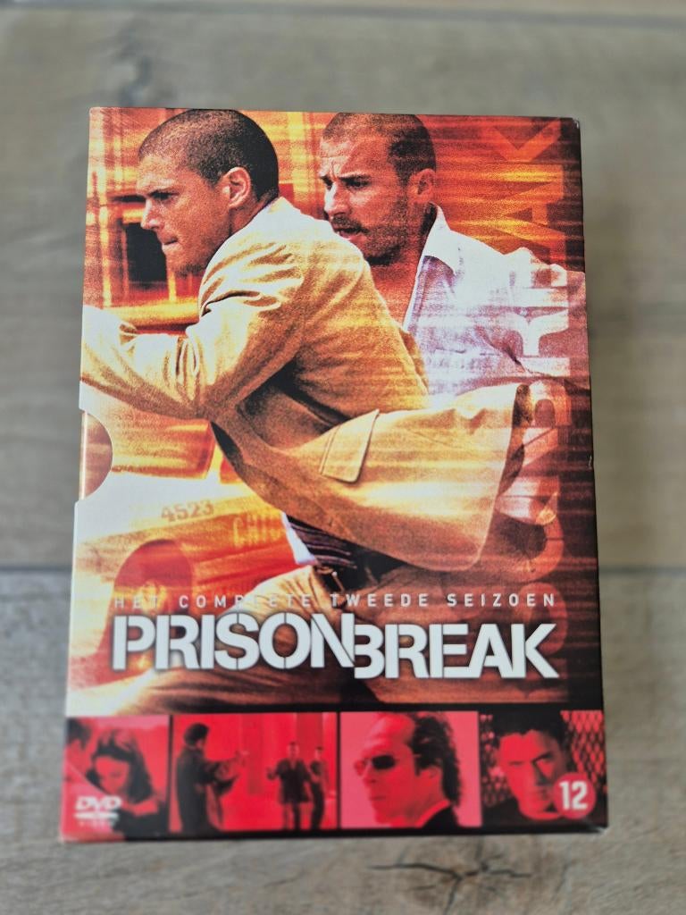 dvd box Prisonbreak seizoen 2, Vanaf 12 jaar, Ophalen of Verzenden, Zo goed als nieuw, Actie en Avontuur