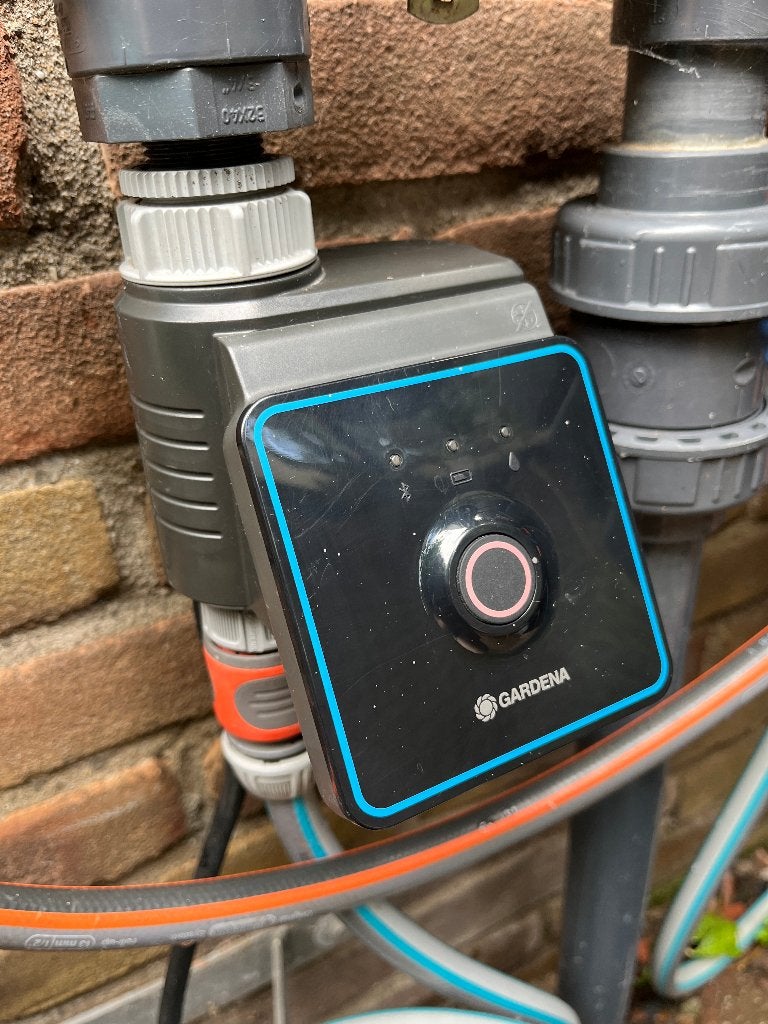 Gardena Smart Water Control Bluetooth, Verzenden, Gebruikt, Bestuurbaar via app