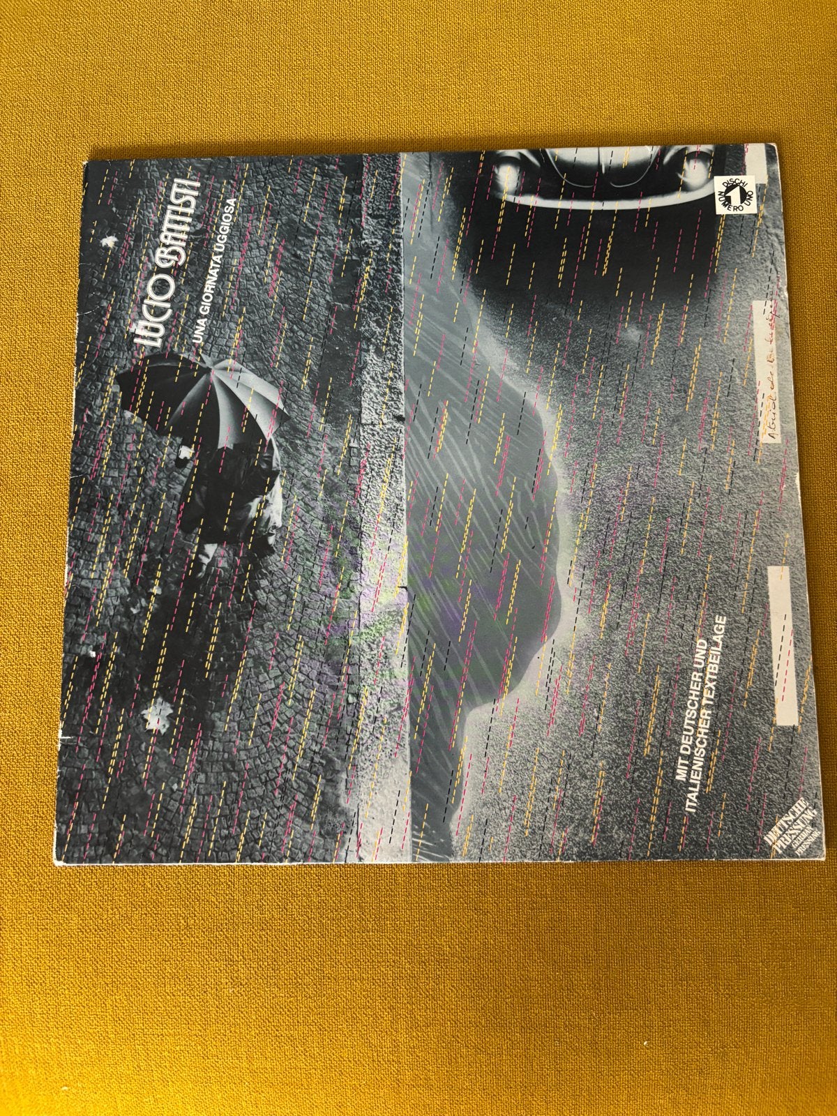 Lucio Battisti - Una Giornata Uggiosa LP (1980), Ophalen of Verzenden, 1980 - 1989, Gebruikt, 12 inch