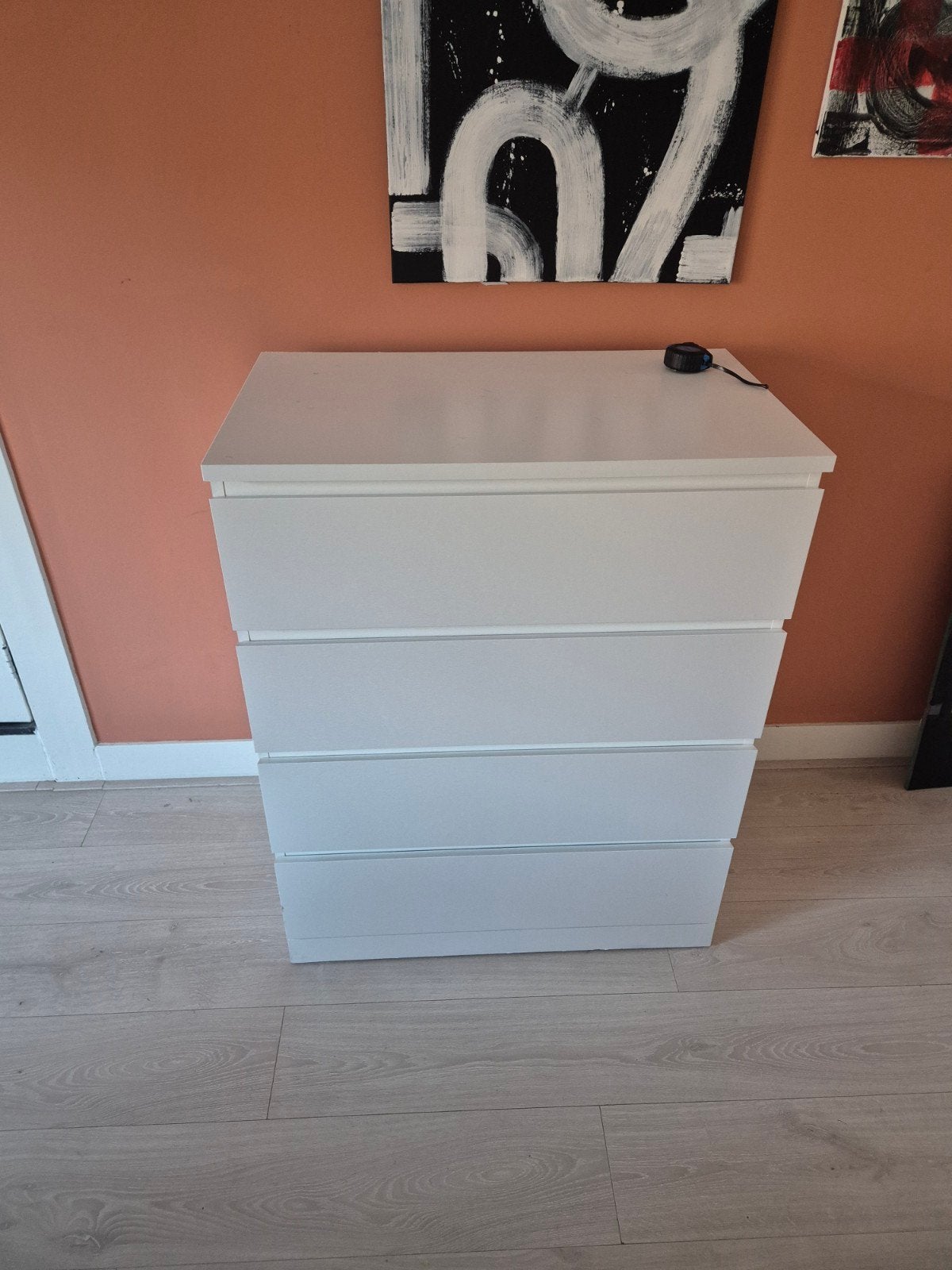 IKEA MALM ladekast met 4 lades - Wit