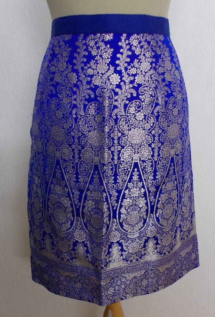 Prachtige print rok van Nour Couture! 40, Kleding | Dames, Rokken, Maat 38/40 (M), Zo goed als nieuw, Knielengte, Verzenden