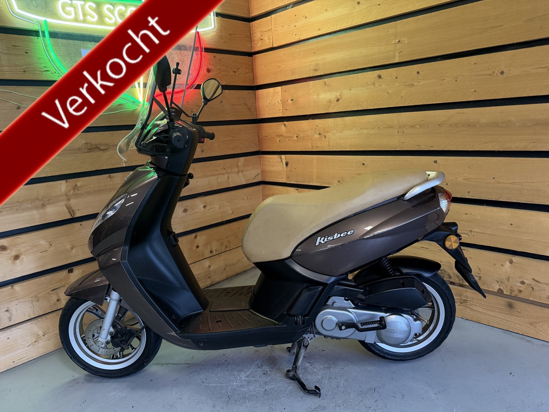 Peugeot Snorscooter Kisbee 4T (bj 2017), Bruin Scooterservice, Gebruikt, Overige modellen, Jos@bruinautoservice.nl