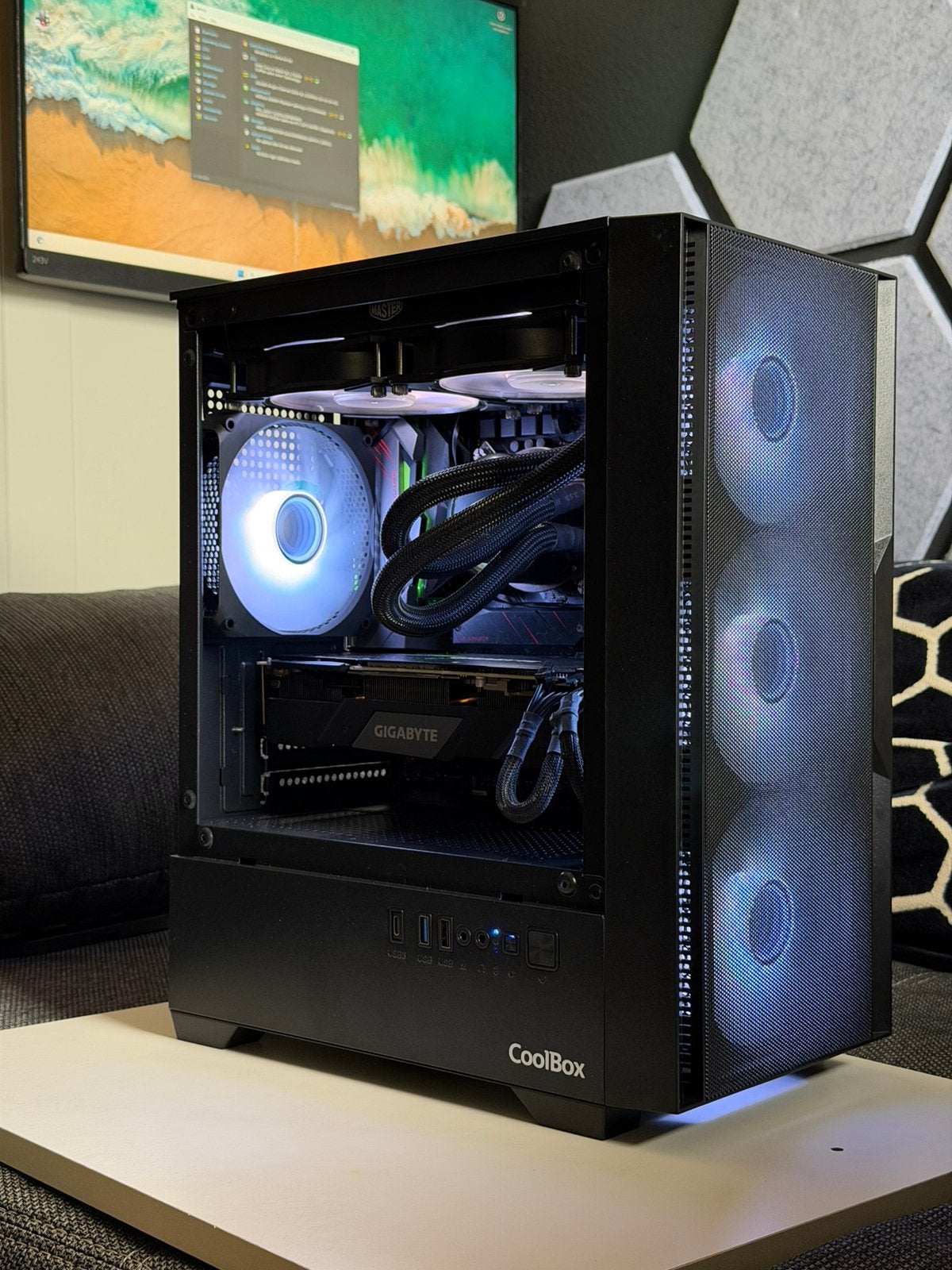 RGB Game PC | RTX 2070 Super | i5 9600K | WINDOWS 11 inruil, -, -, Ophalen of Verzenden, Zo goed als nieuw