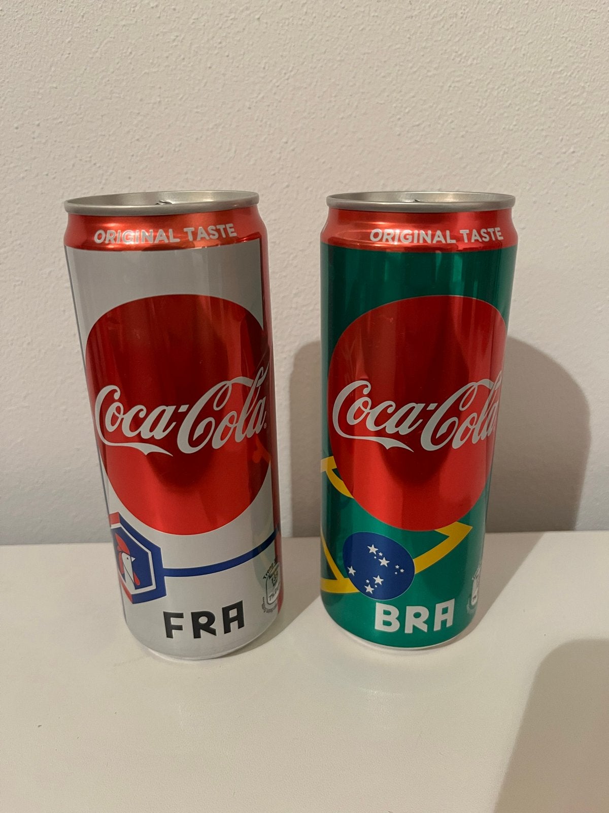 Diverse bijzondere Coca-Cola blikjes, Ophalen, Gebruikt
