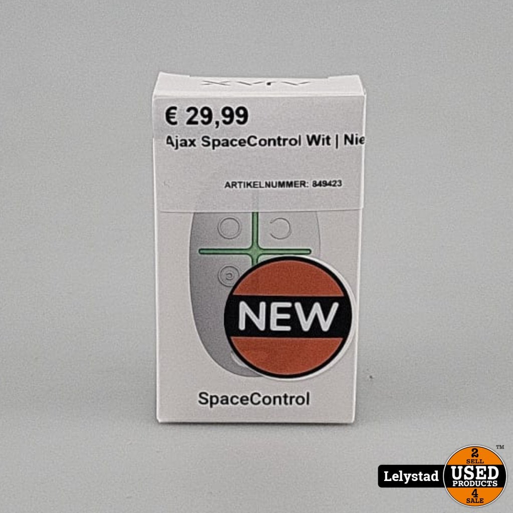 Ajax SpaceControl Wit | Nieuw, Flex Ltd., Gebruikt, https://flex.com/contact-us, Nobelstraat 10, 5807 GA Oostrum LB, Limburg, Nederland