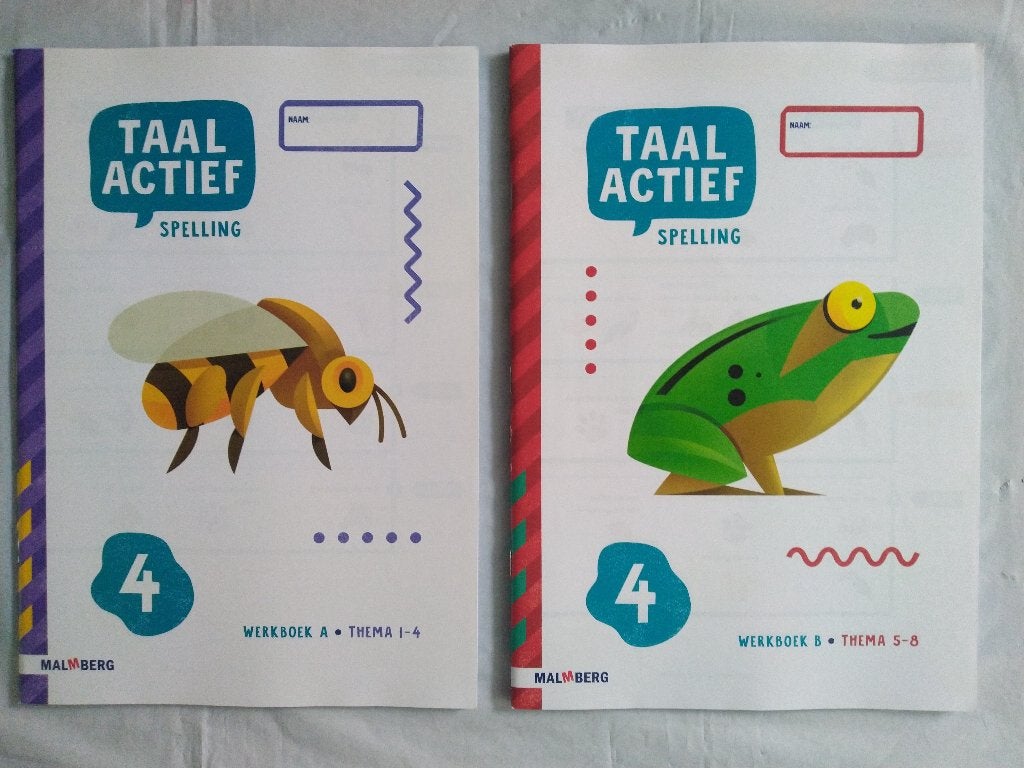Taal Actief -VERSIE 5 - Groep 4 - Werkboek Spelling 4A en 4B, Boeken, Ophalen of Verzenden, Nieuw, Overige niveaus, Nederlands