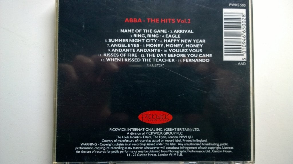 ABBA - The Hits 2, Ophalen of Verzenden, Zo goed als nieuw