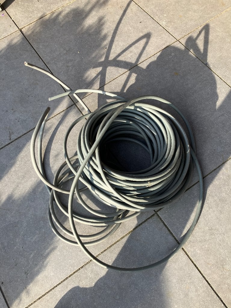 Grondkabel  ymvkas 3x2,5 3 aardig, Ophalen, Nieuw, Kabel of Snoer