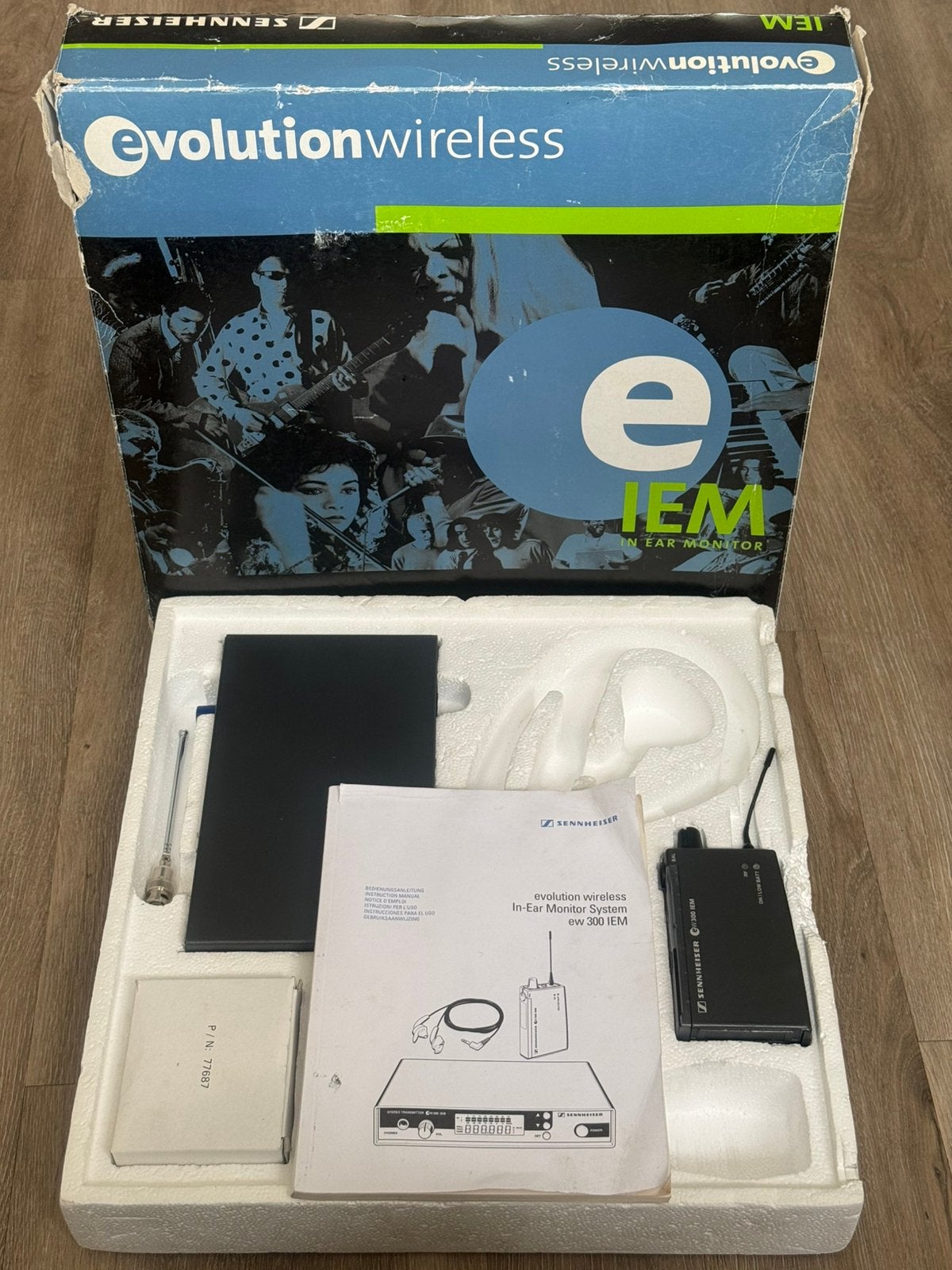 Sennheiser EW300 IEM G1 in-ear set (838 - 870 MHz), Muziek en Instrumenten, Ophalen of Verzenden, Zo goed als nieuw, Overige typen