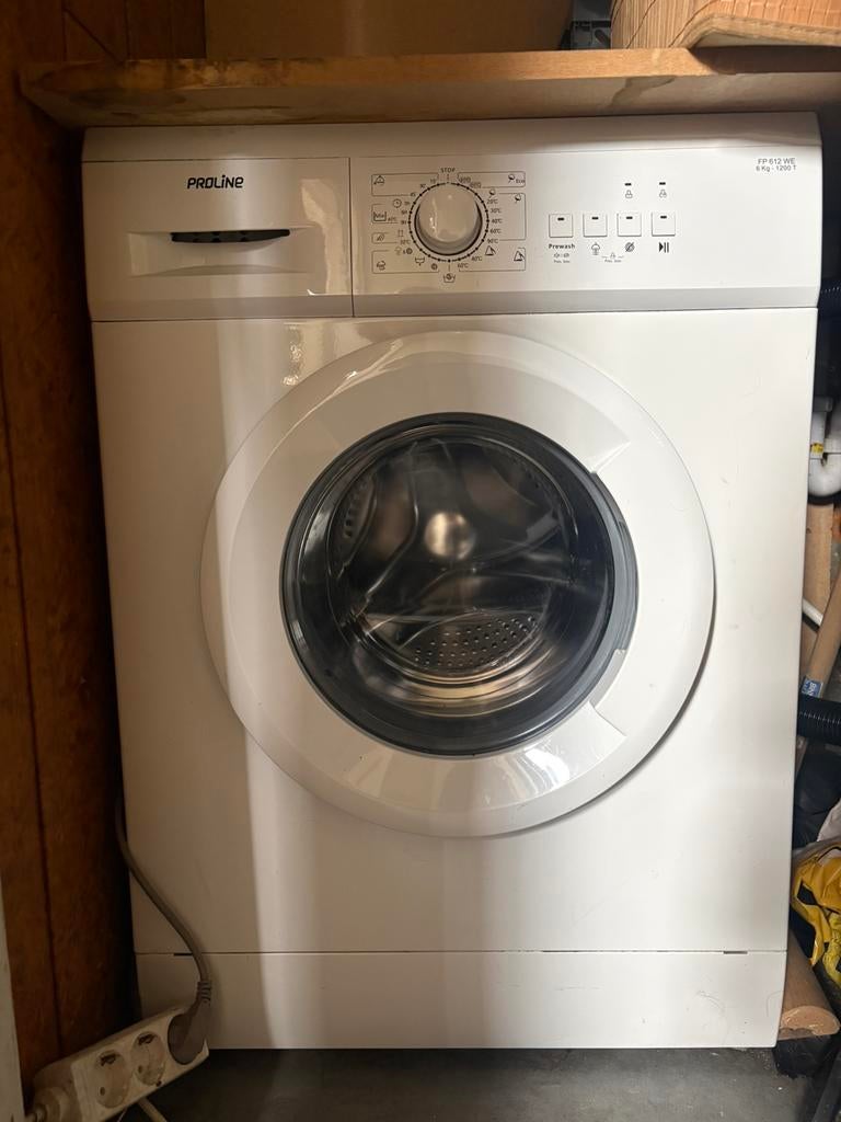 Wasmachine te koop, Ophalen, Zo goed als nieuw, 1200 tot 1600 toeren, 85 tot 90 cm