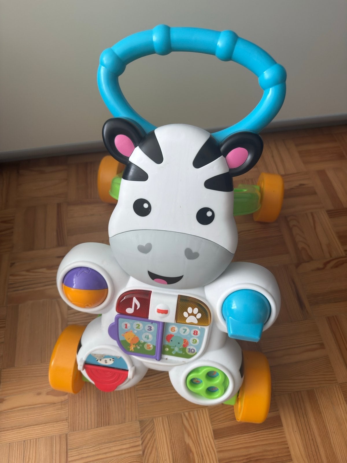 Loopwagentje - Ideaal voor kleintjes, Kinderen en Baby's, Ophalen of Verzenden, Gebruikt, Overige typen, Met geluid