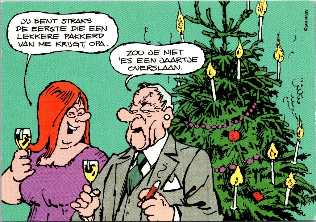 Jan Jans & de Kinderen | Kerstkaart V, Verzenden, 1980 tot heden, Ongelopen, Kinderen