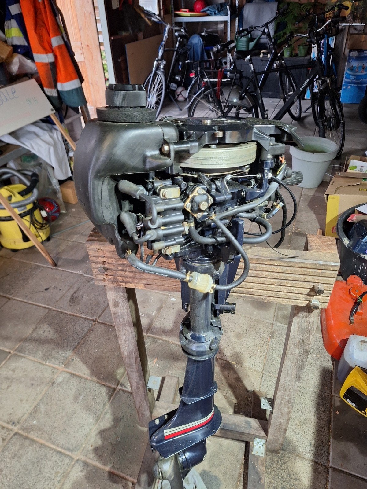 3 buitenboordmotors, Ophalen, Gebruikt
