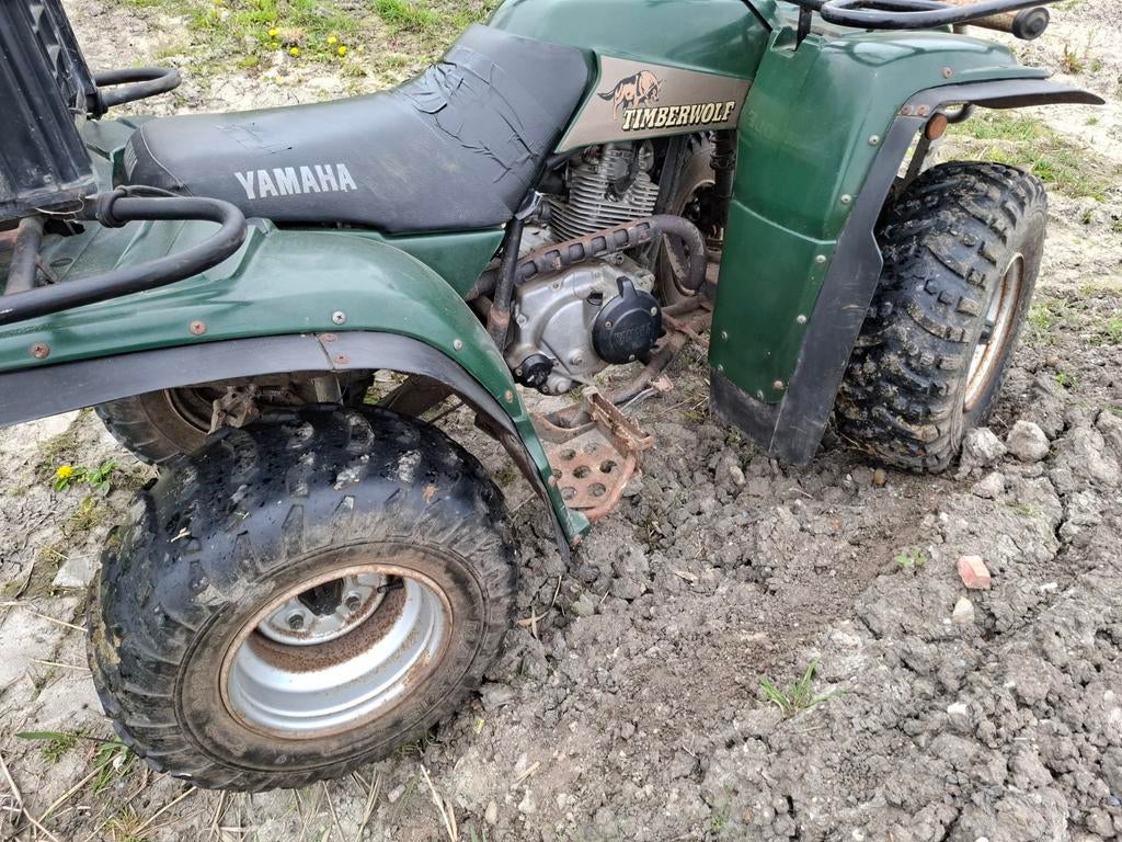 Quad Yamaha Timberwolf 250cc als nieuw zonder kenteken