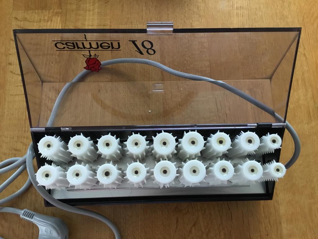 Carmen Krulset - 18 rollers, Sieraden, Tassen en Uiterlijk, Uiterlijk | Haarverzorging, Ophalen, Gebruikt, Overige typen