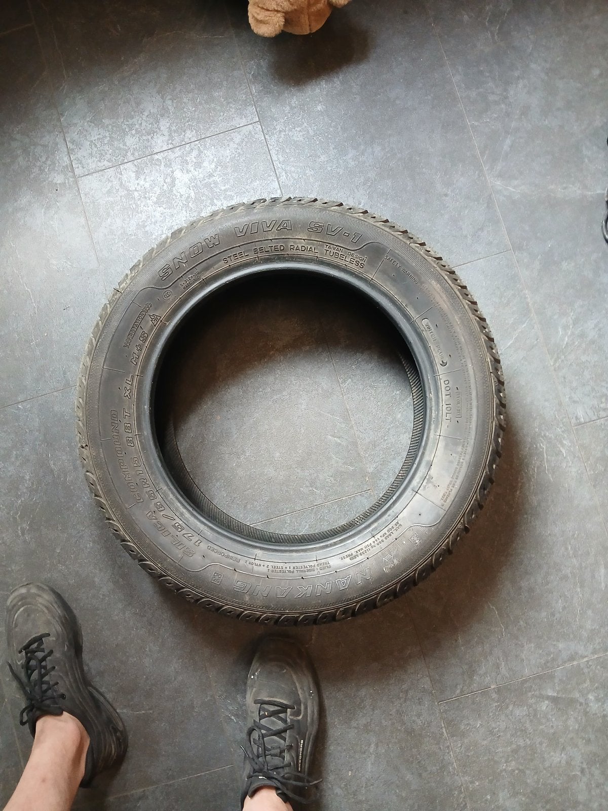Nankang Snow Viva SV-1 Winterbanden 175/65R15, Ophalen of Verzenden, Gebruikt