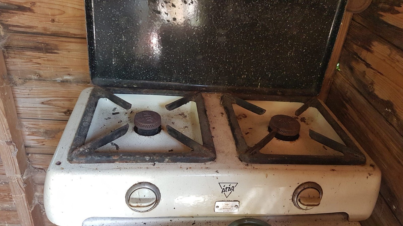 Oude Krefft gasfornuis met oven en Atag 2-pits gasstel, Ophalen, Gebruikt, 4 kookzones, Gas