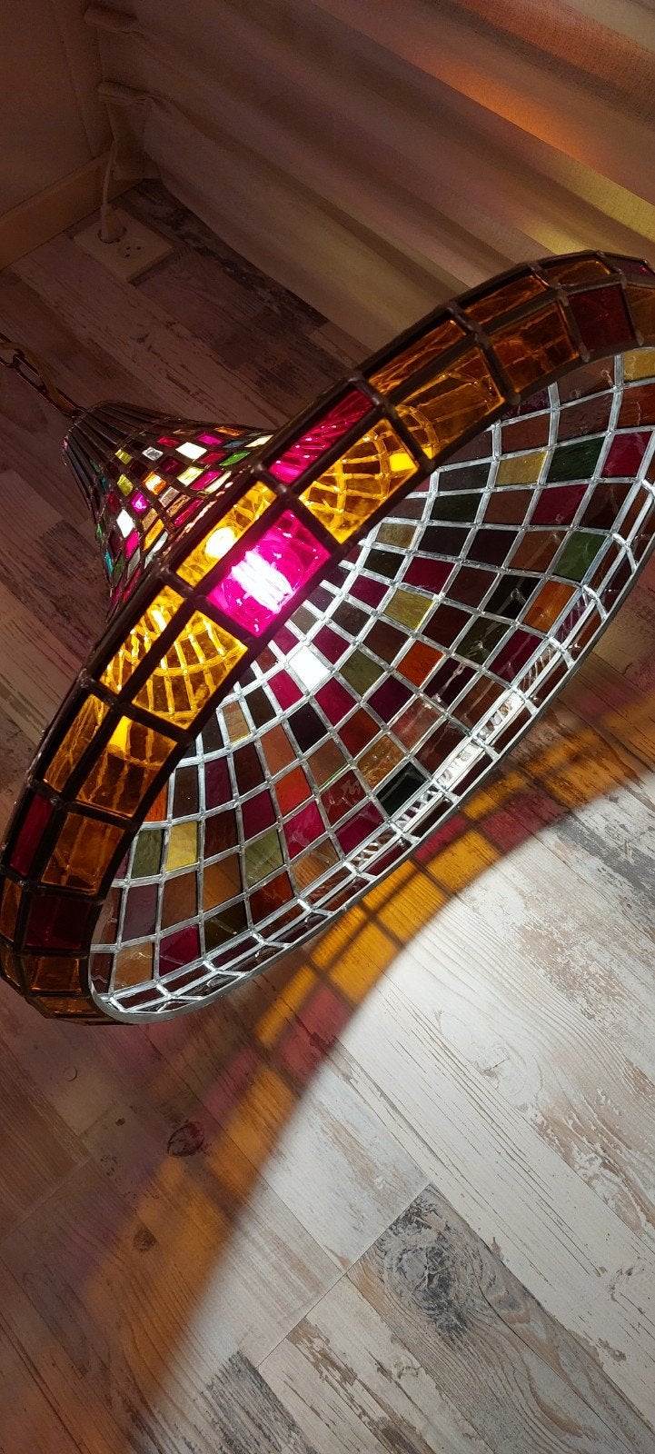 Glas in lood handgemaakt hobby., Ophalen, Glas