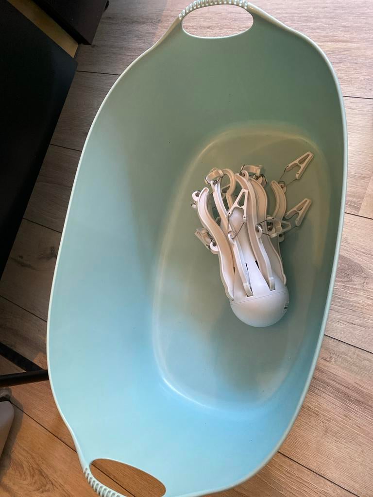 Wasmand met wasknijperhouder, Ophalen of Verzenden, Gebruikt
