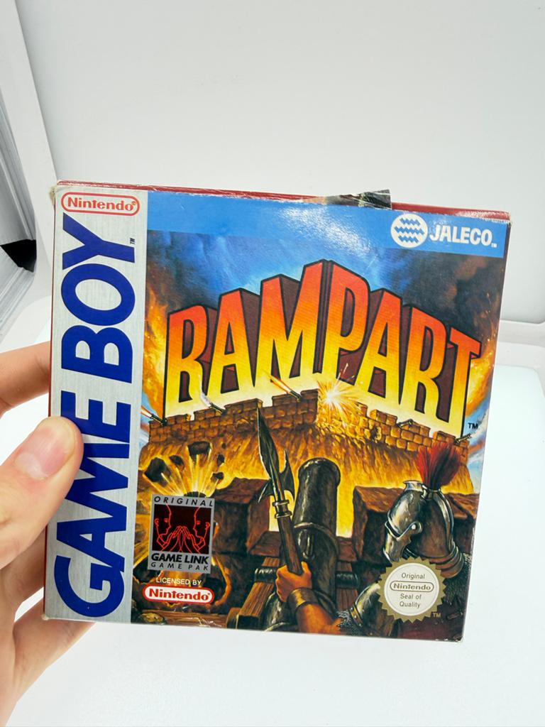 Rampart Game Boy (Jaleco) - Klassiek Strategie Spel, Gebruikt, 1 speler, Ophalen of Verzenden, Gekoppelde computers