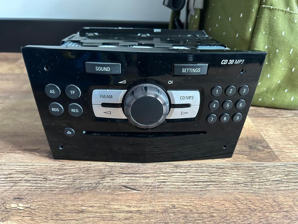 Opel radio CD30, Ophalen of Verzenden, Gebruikt