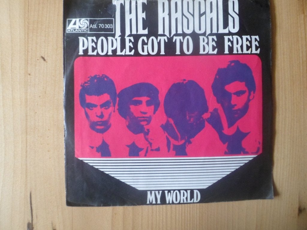 Rascals, Ophalen of Verzenden, Gebruikt, 7 inch, Pop