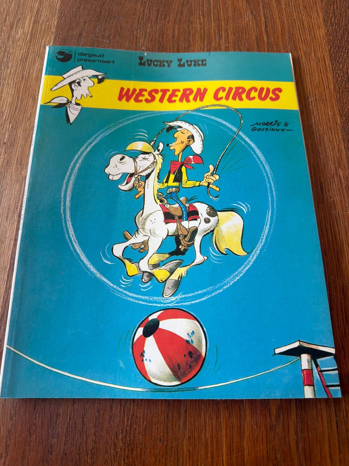 Lucky Luke - Western Circus (stripboek), Boeken, Eén stripboek, Ophalen, Gelezen