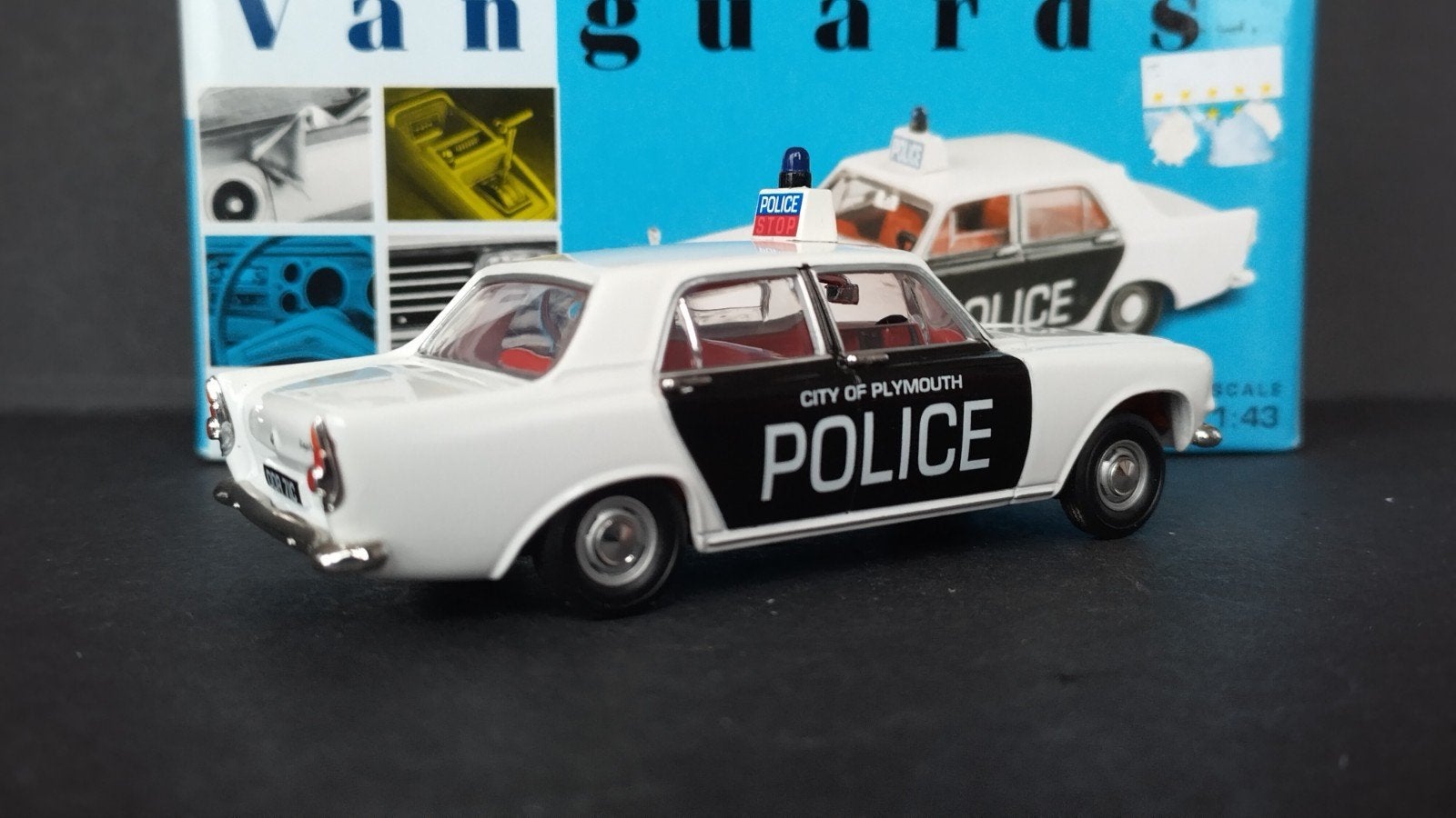 Ford Zephyr 6 police Plymouth City 1:43 Vanguards Pol, Auto, ., Nieuw, .