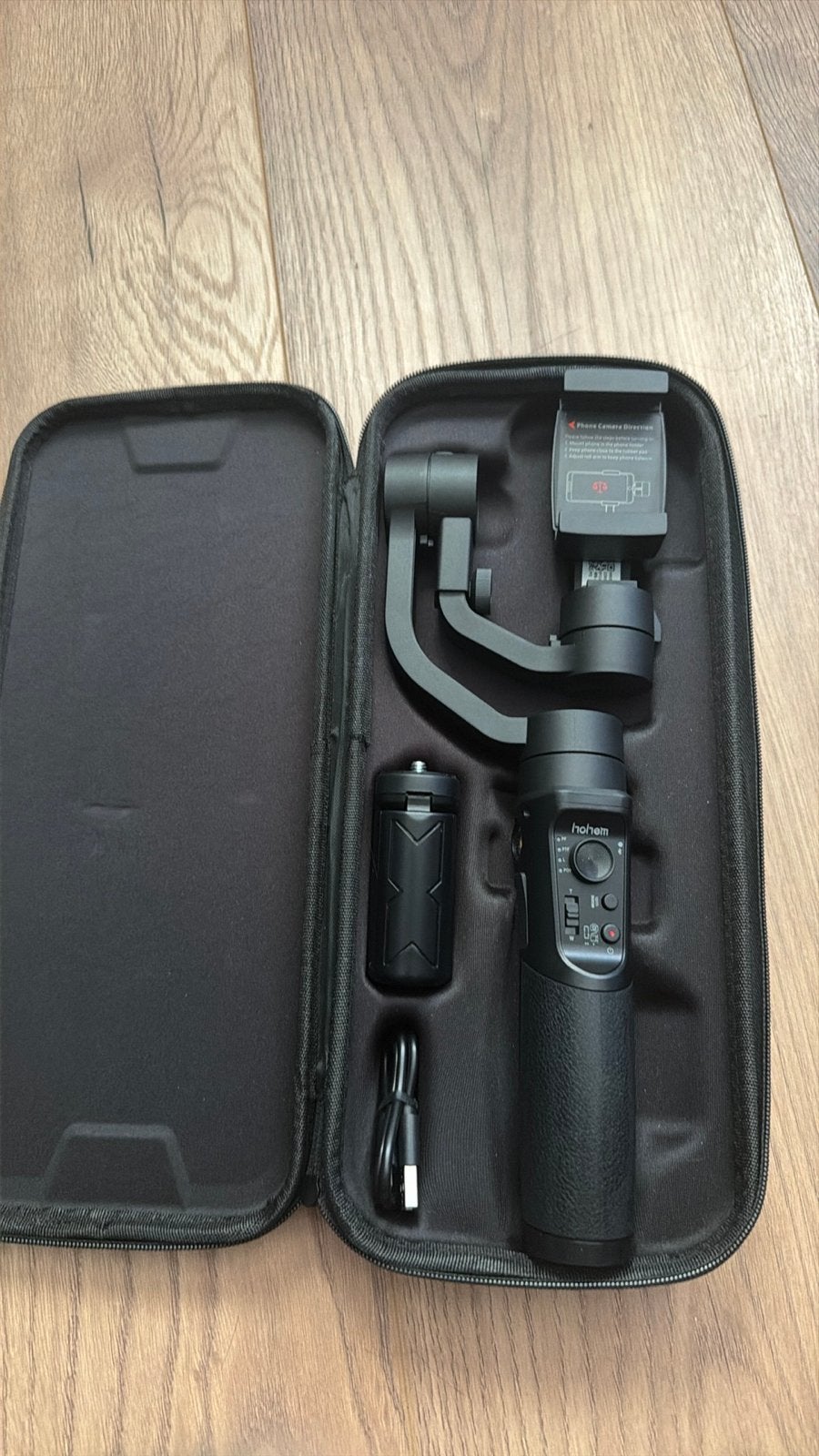 Hohem iSteady Mobile+ Gimbal Stabilisator voor Smartphone, Overige merken, Overige typen, Overige soorten, Zo goed als nieuw