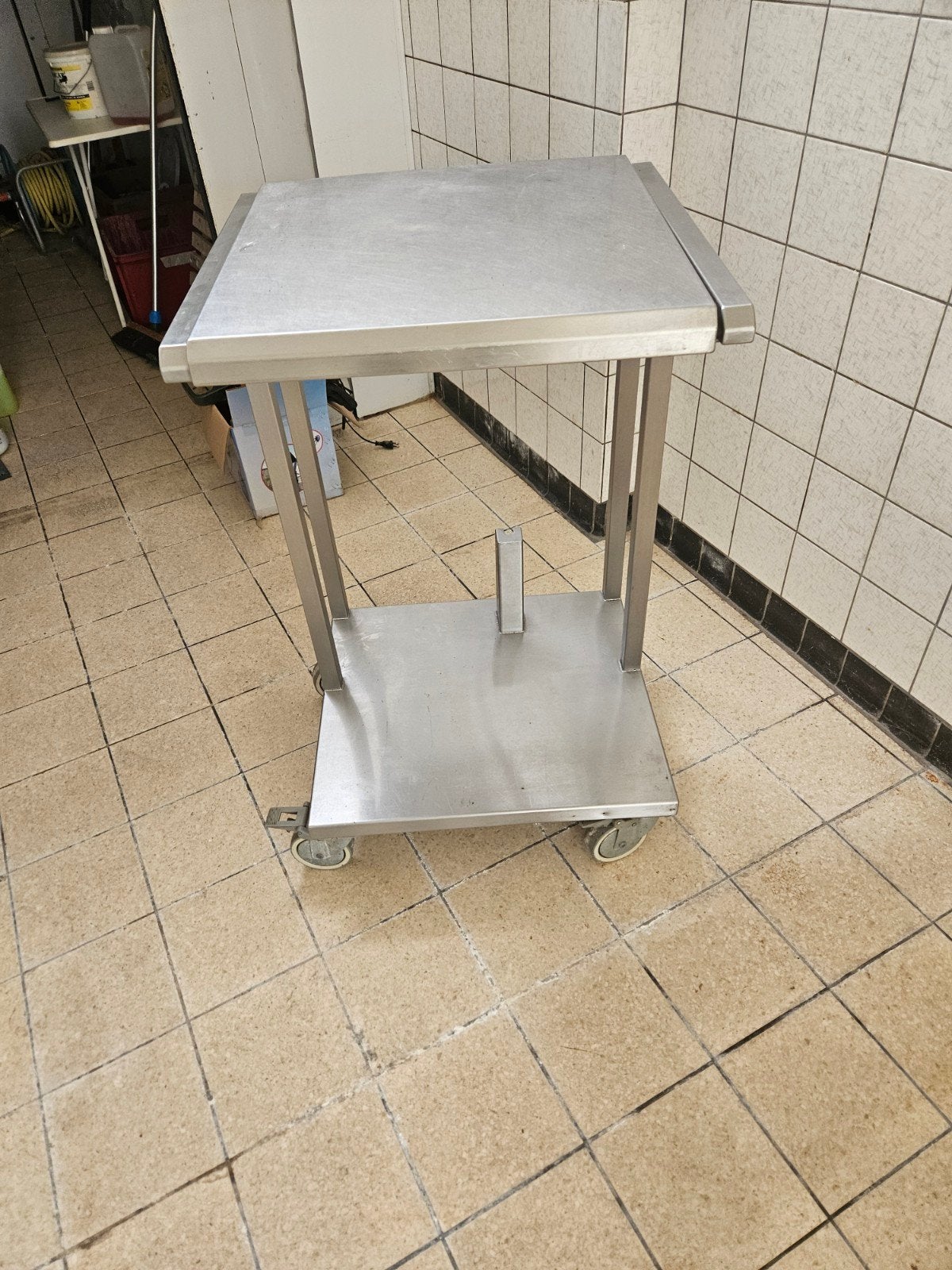 RVS Vuilniszakkenhouder met wielen - Horeca Afvalwagen, Ophalen of Verzenden
