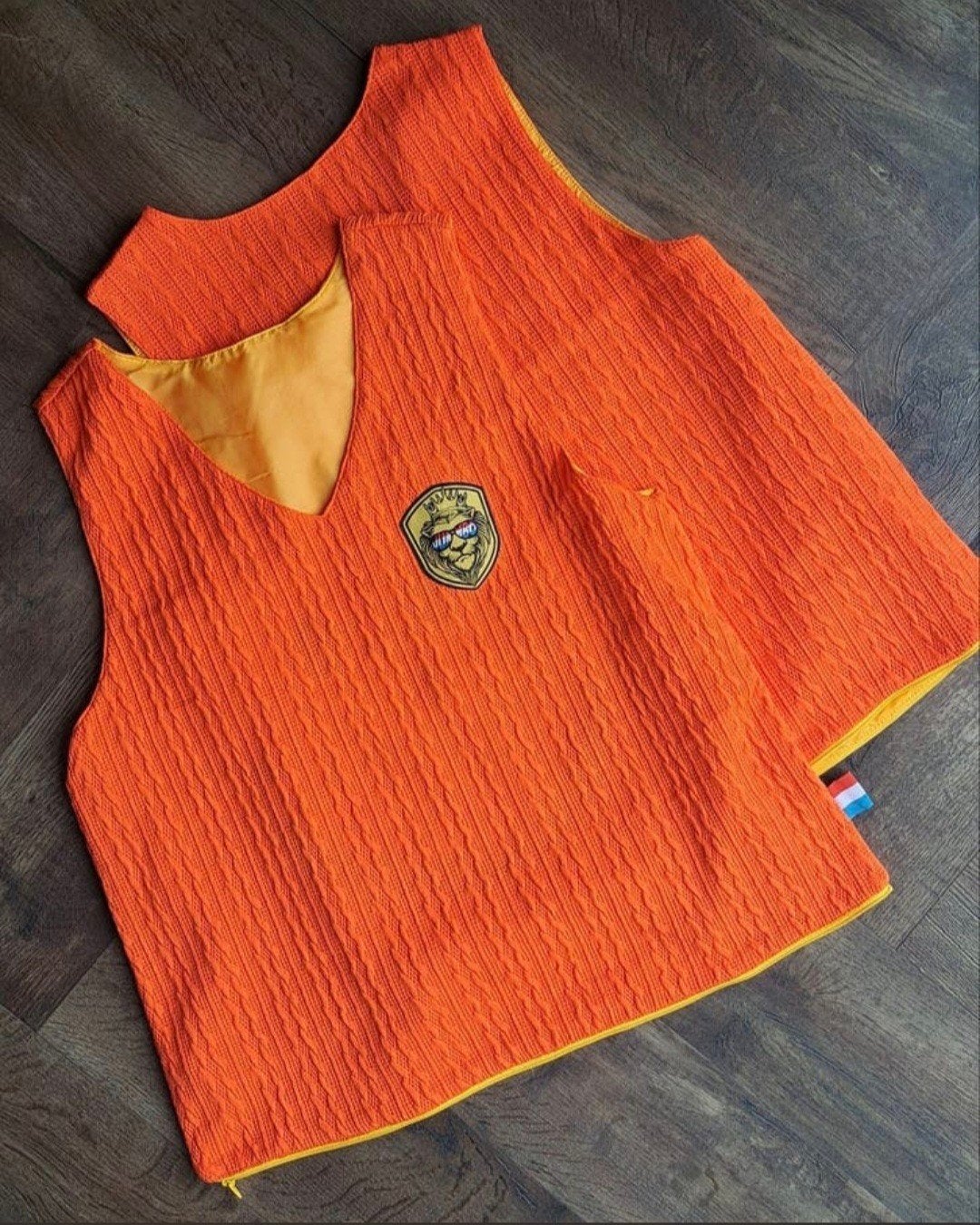 Oranje gilets, Sport en Fitness, Maat XL, Ophalen of Verzenden, Nieuw, Shirt