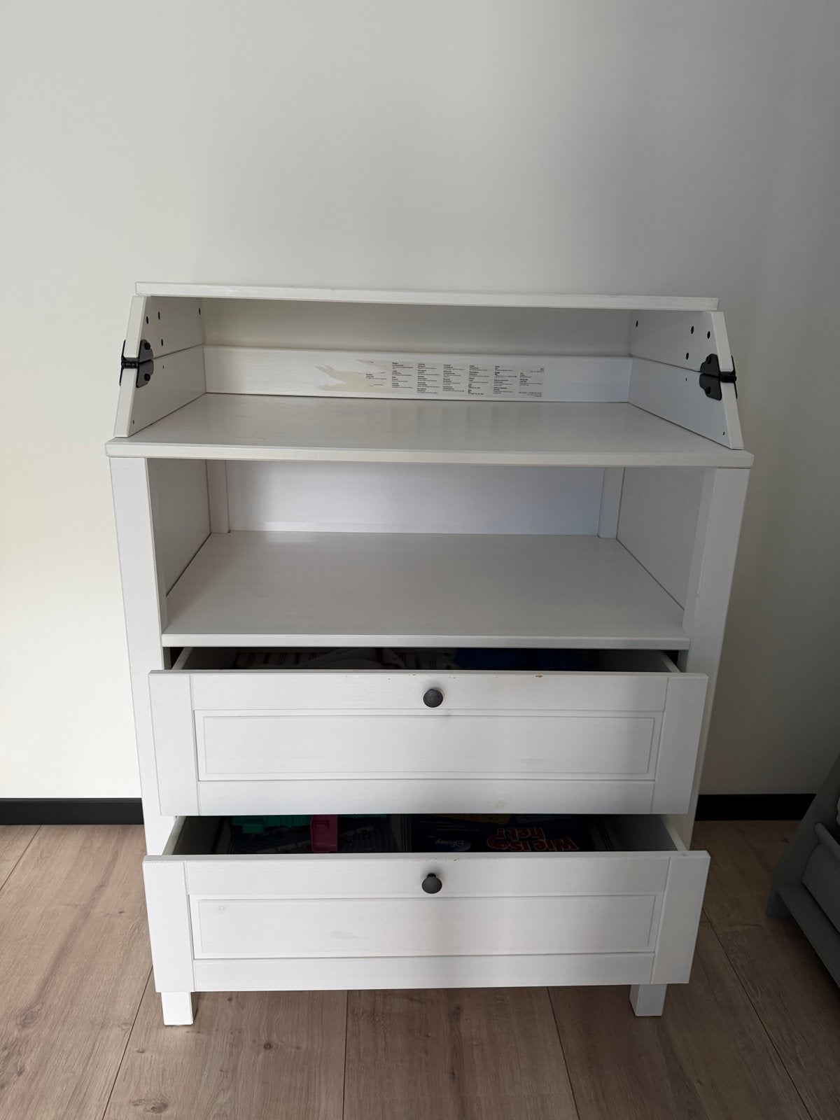 IKEA Sundvik Commode/Wickelkommode - Wit, Ophalen, Gebruikt, 50 tot 70 cm, 105 cm of meer