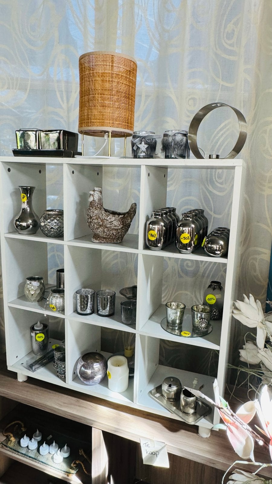 Diverse woonaccessoires van Kringloop de Waterlelie, Vintage, Gebruikt, Ophalen of Verzenden, Metaal