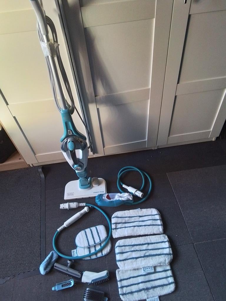 Black & Decker Steammop 9-in-1 Stoomreiniger, Ophalen, Gebruikt