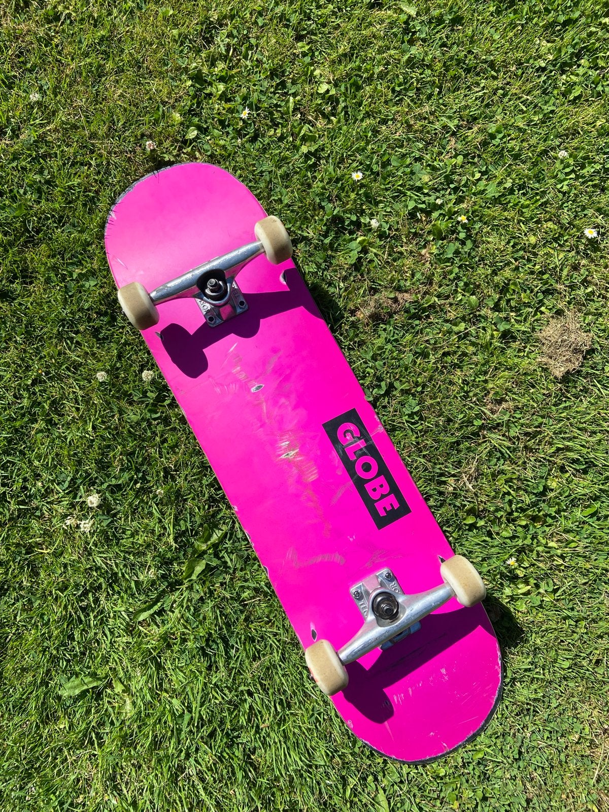 Roze Globe Skateboard - Zo goed als nieuw!, Ophalen of Verzenden, Zo goed als nieuw, Skateboard