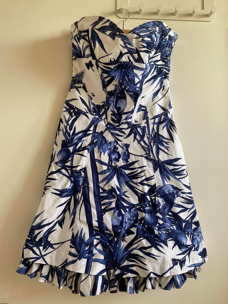 Prachtige zomerse  Karen Millen jurk, Ophalen of Verzenden, Zo goed als nieuw, Maat 36 (S), Boven de knie